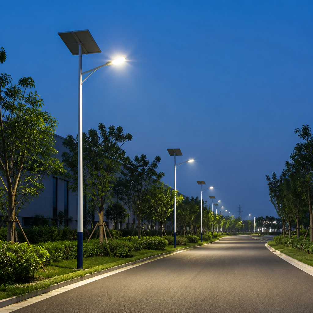 市电互补太阳能路灯