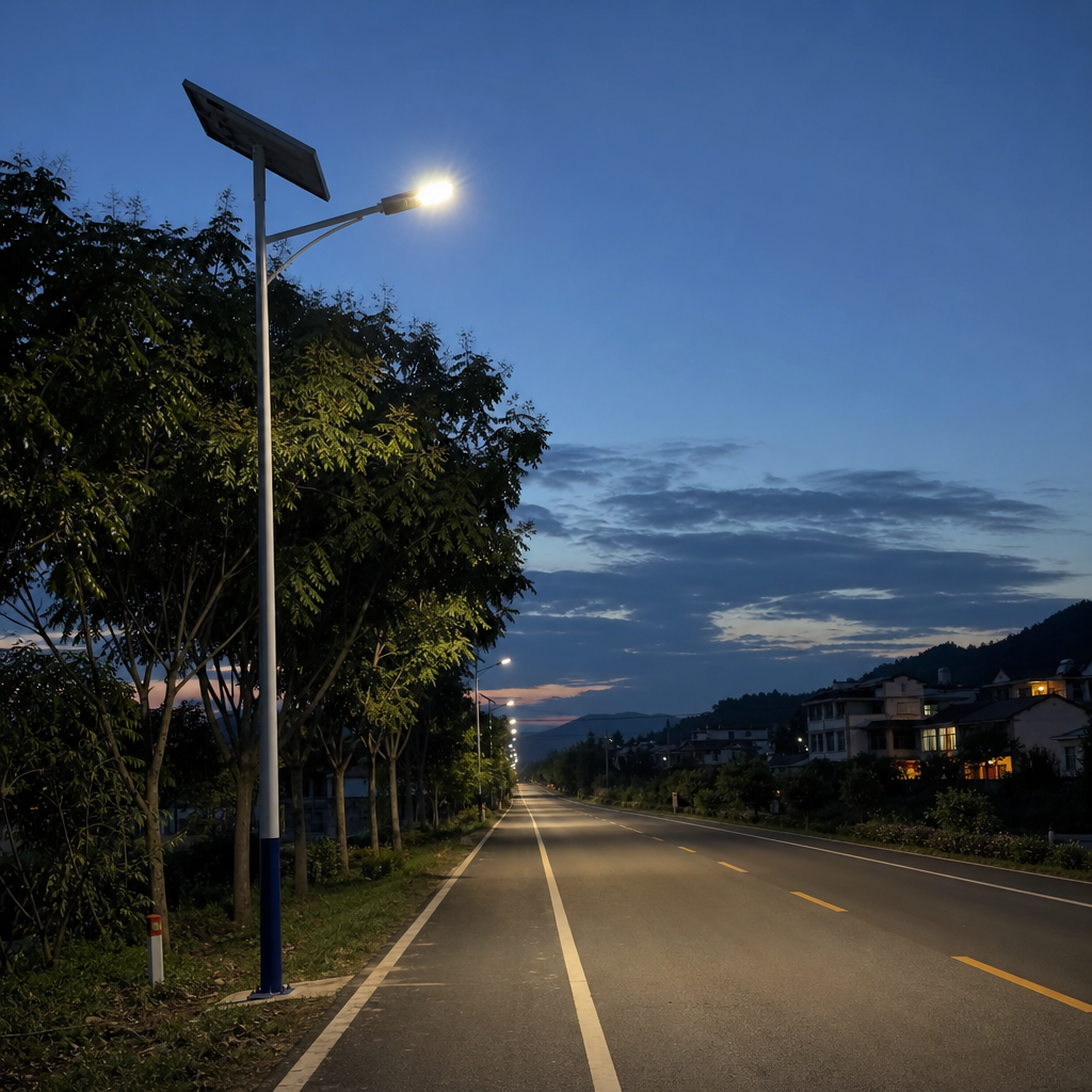 8米太阳能路灯